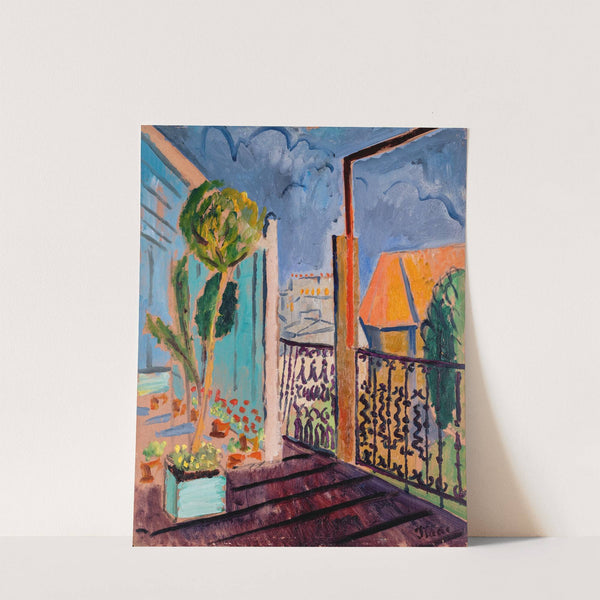 View from the Studio Window by Isaac Grünewald