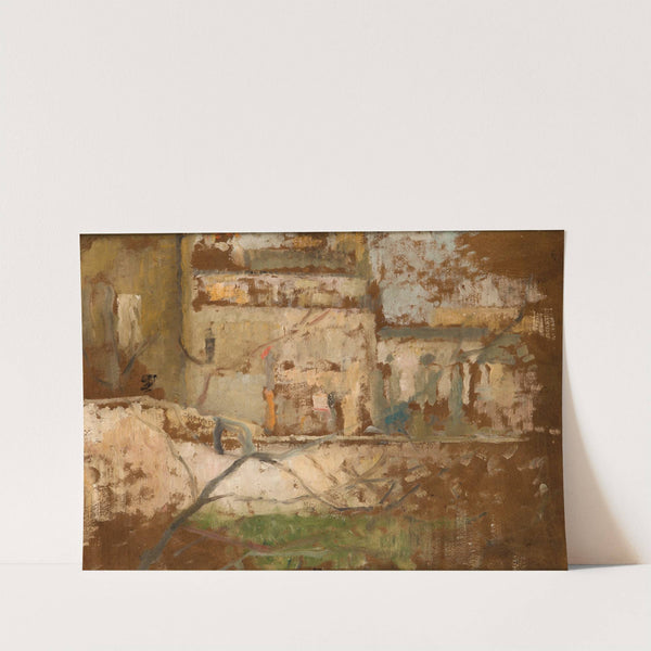 View from the Studio's Window by Olga Boznanska