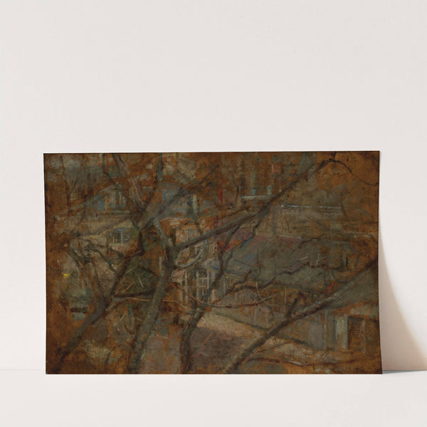 View from the Studio's Window by Olga Boznanska