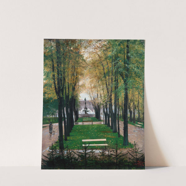 View from the Windows of the Fürstenberg Gallery by Hugo Birger