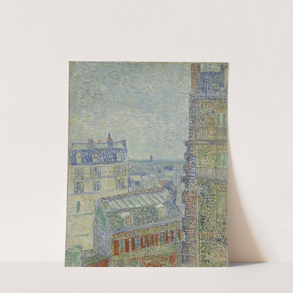 View from Theo’s apartment by Vincent van Gogh