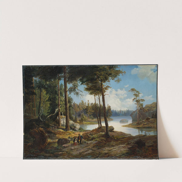 View from Värmdö by Charles XV of Sweden