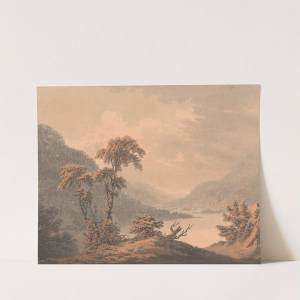 View in Barnscliff, near Scarborough, when Overflowed by the Derwent by William Gilpin