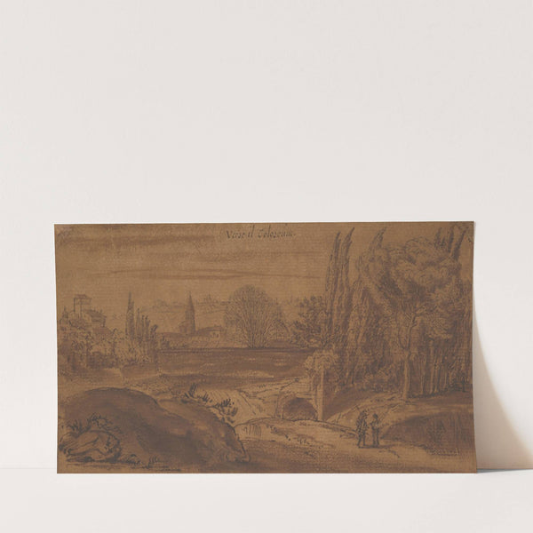 View in Rome near the Colosseum (mid-17th–early 18th century) by Michiel van Overbeek