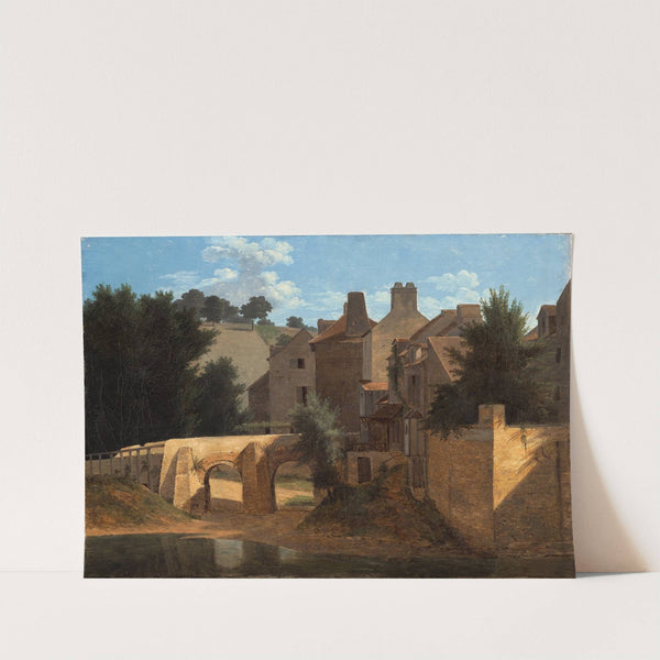 View in the Île-de-France by Jean-Victor Bertin