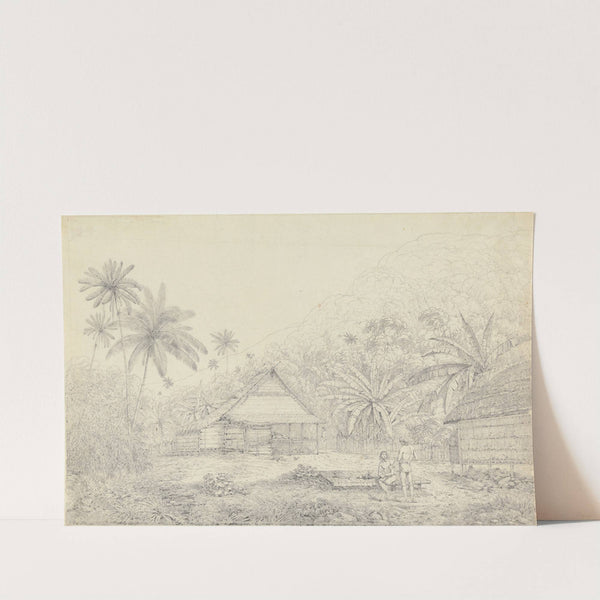 View in the Island of Cracatoa by John Webber