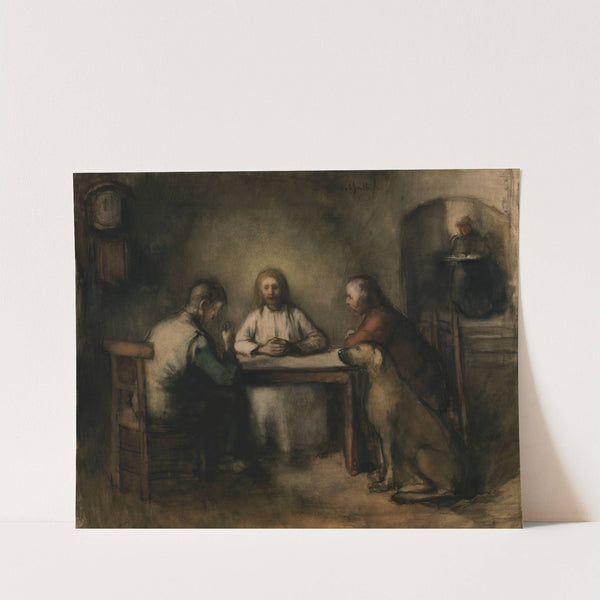 View in the Kempen with a Plank Bridge by Jakob Smits