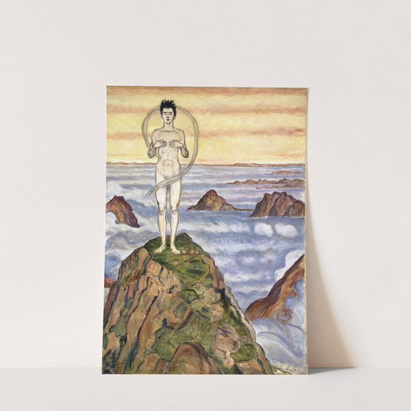 View Into Infinity (Around 1903) by Ferdinand Hodler