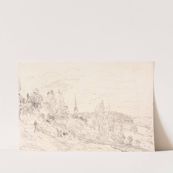 View near Arundel by John Constable