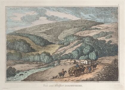 View near Bridport, Dorsetshire (1822)