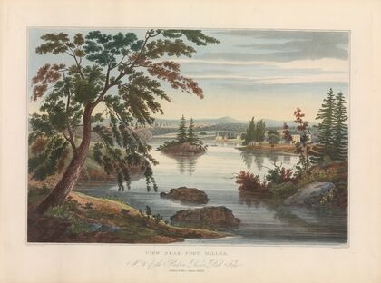 View Near Fort Miller (1821–1822)