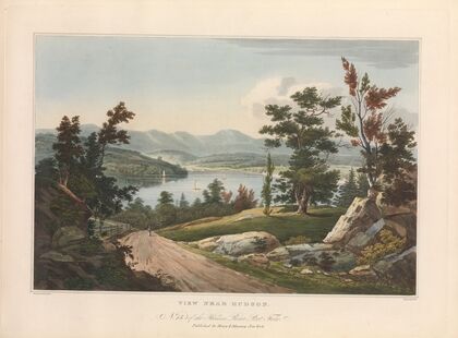 View Near Hudson (1821–1822)