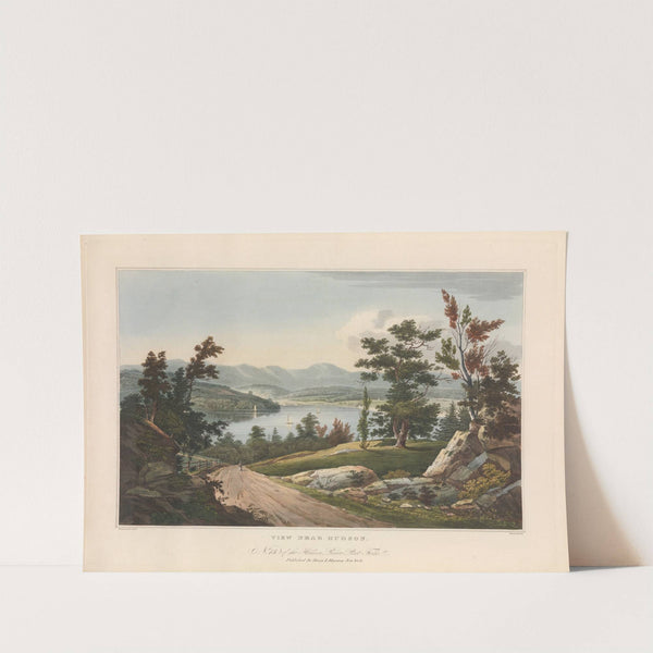 View Near Hudson (1821–1822) by John Hill