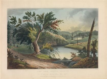 View Near Jessups Landing (1821–1822)
