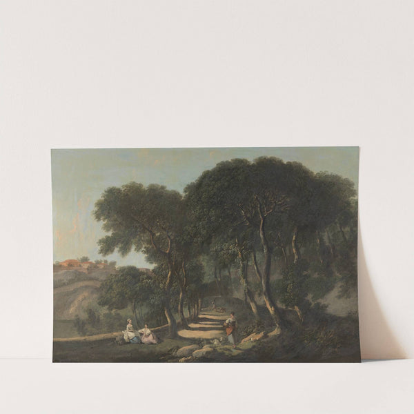 View near Rome by Nathaniel Dance Holland