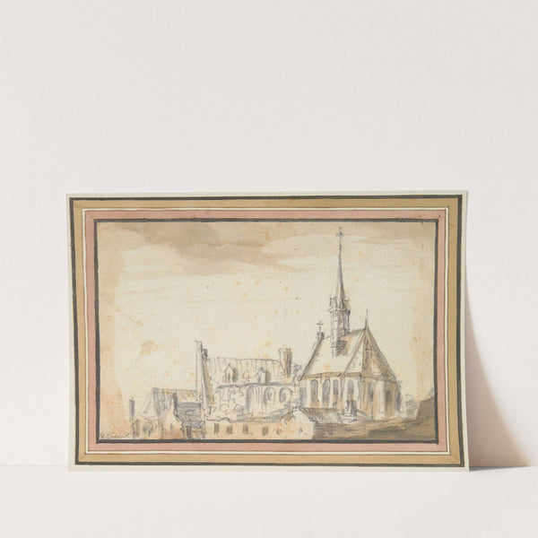 View of a Church and other Buildings by Jan van Goyen