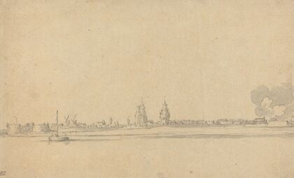 View of a Dutch Town (Delft)