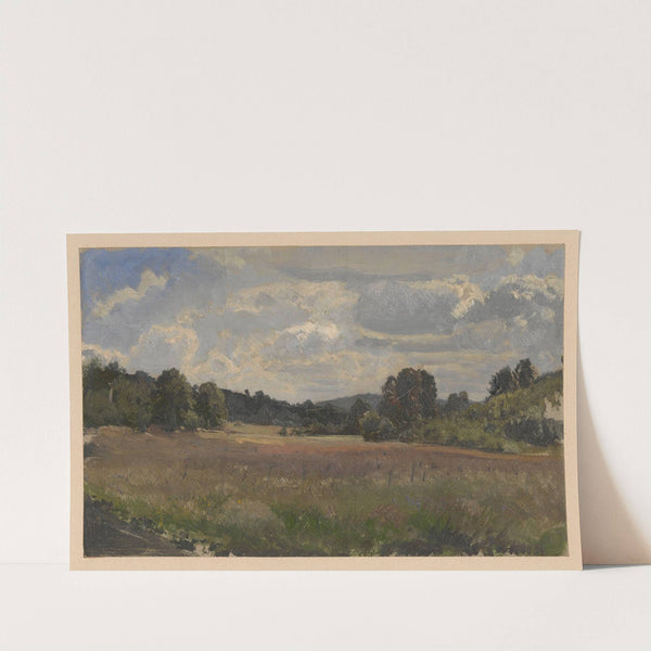 View of a meadow near Jelcz (1850-1881) by Adolf Dressler