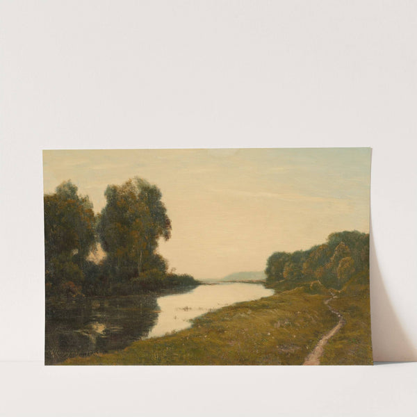 View of a Stream (1895) by Henri-Joseph Harpignies