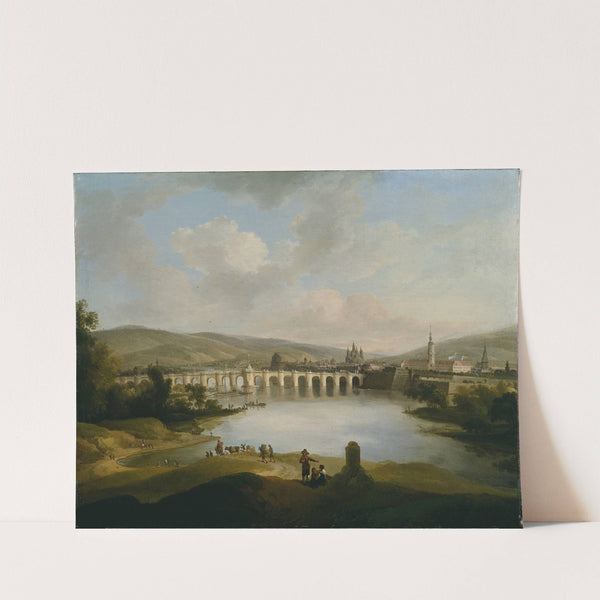 View of a Town by Christian Wilhelm Ernst Dietrich