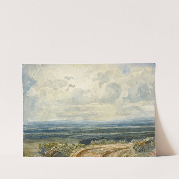 View of a Valley in Normandy by Paul Huet