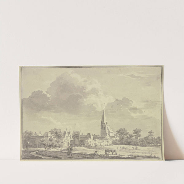 View of Aldeboarn by Jan de Beijer