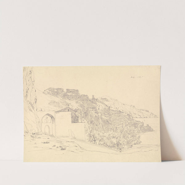 View of Amalfi (1823) by Carl Wagner