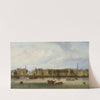 View of Amsterdam from the IJ (1829-1852) by Nicolaas Martinus Wijdoogen