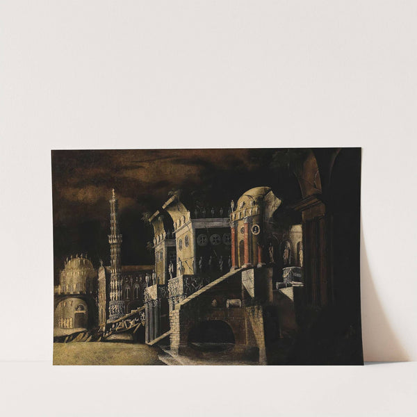 View Of An Imaginary Palace by François de Nomé