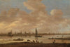 View of an Imaginary Town across a River, with the Tower of Saint Pol in Vianen (1649)