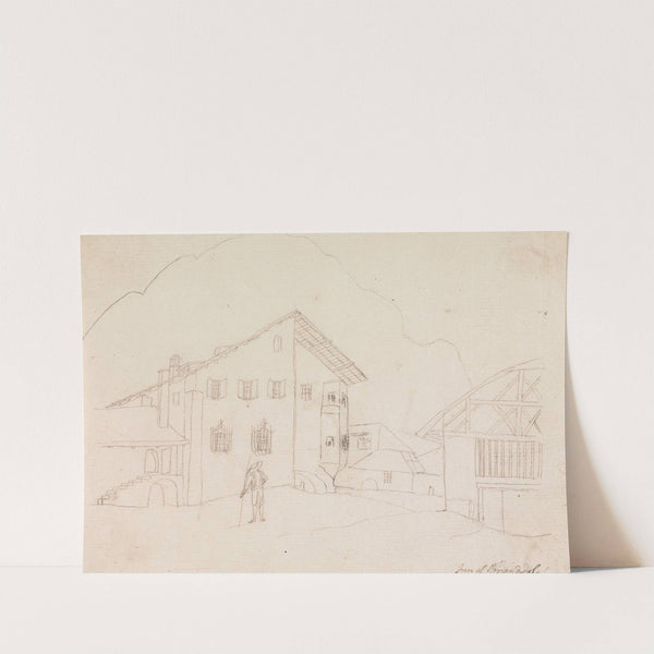 View of an Inn by Henry Swinburne