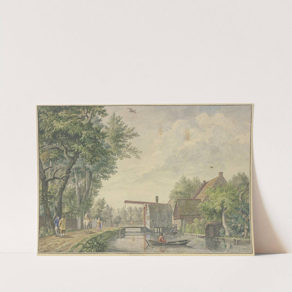 View of Baambrugh by Johannes de Bosch