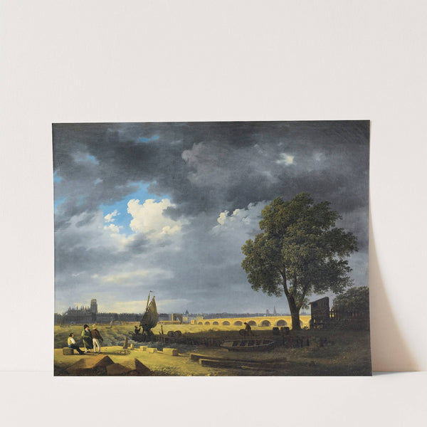 View of Bordeaux (1822) by Jacques-Raymond Brascassat