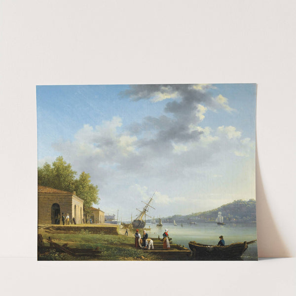 View of Bordeaux (1822) by Jacques-Raymond Brascassat