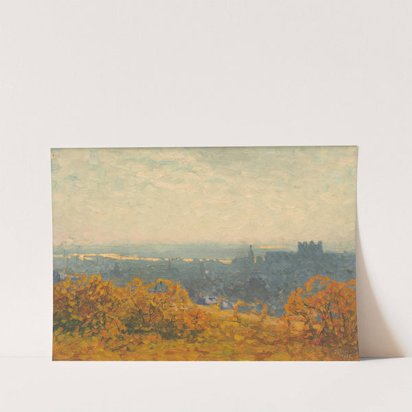 View of Bratislava by Jindřich Tomec