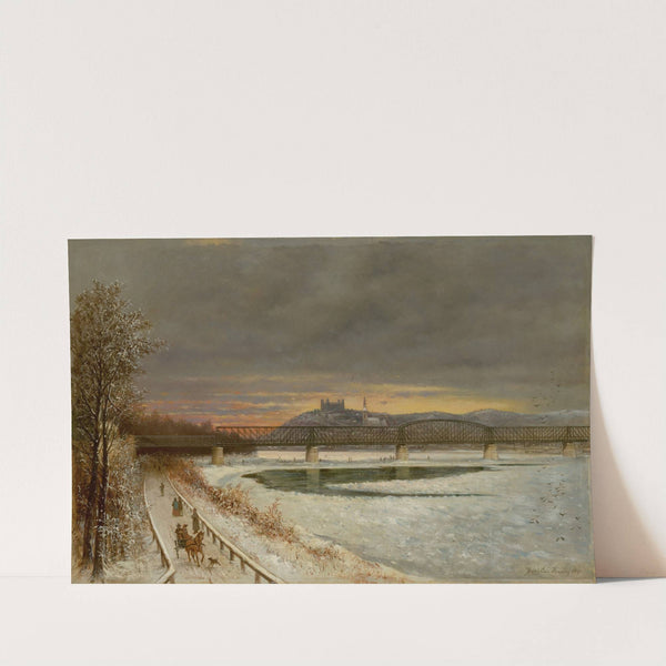 View Of Bratislava by Eduard Majsch