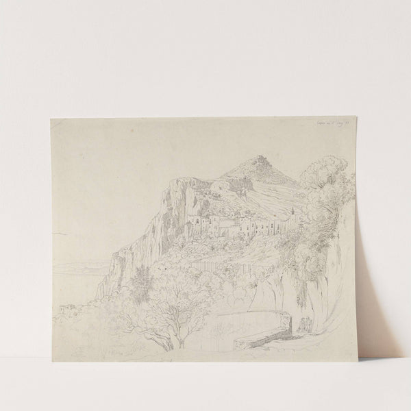 View of Capri (1823) by Carl Wagner
