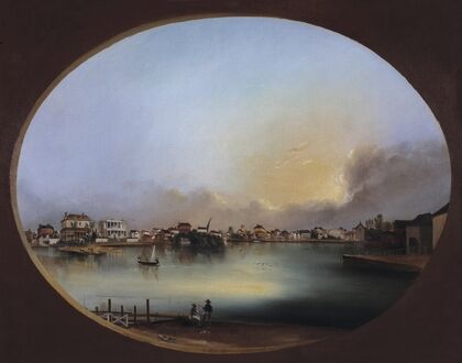 View of Charleston (View from the West)