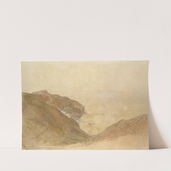 View of Clovelly, Devon by Samuel Palmer