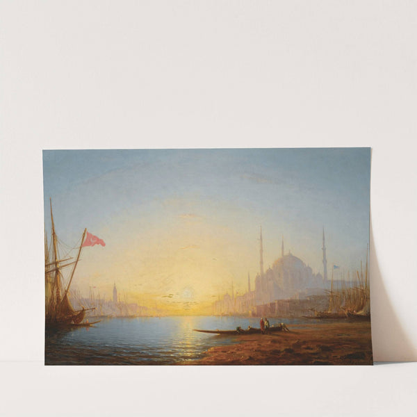 View Of Constantinople by Amédée Rosier