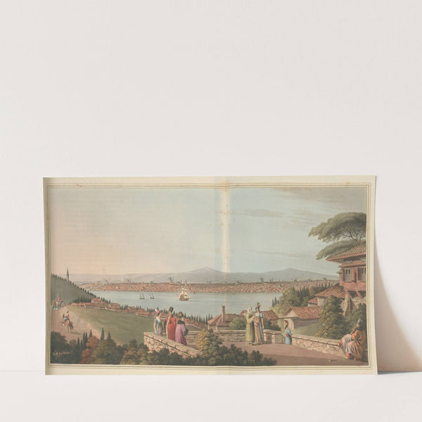 View of Constantinople (1810) by Luigi Mayer