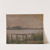 View of Copenhagen seen from Dosseringen (1835 – 1838) by Christen Købke