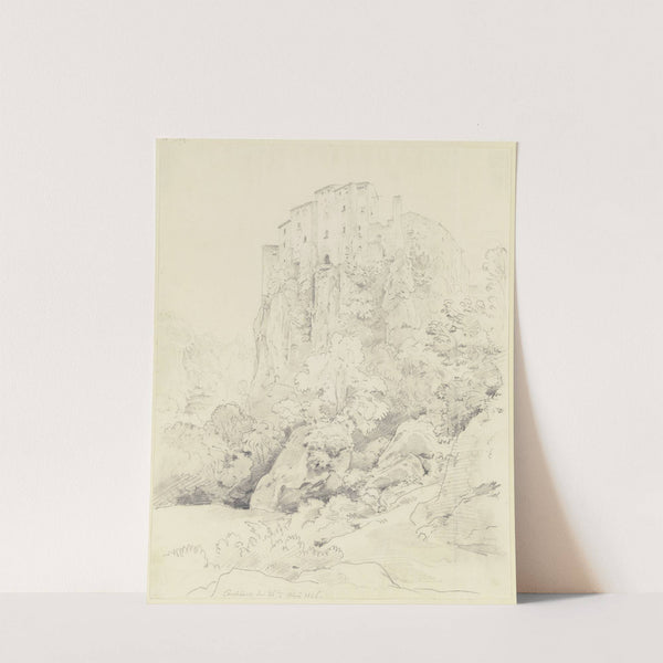 View of Corchiano by Ernst Fries