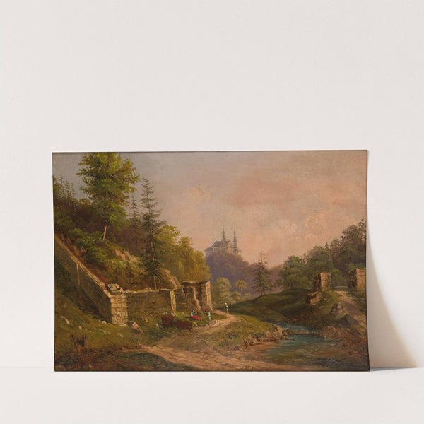 View of Czerna near Krzeszowice by Walery Eljasz-Radzikowski