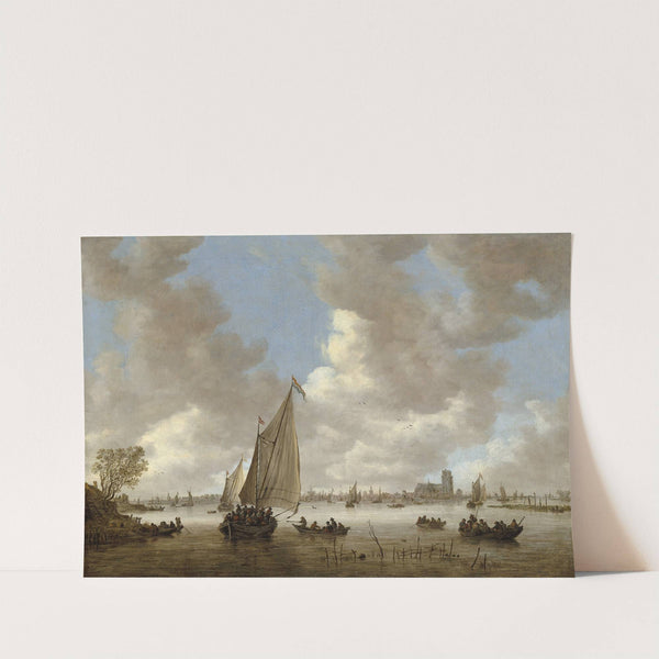 View of Dordrecht from the North by Jan van Goyen