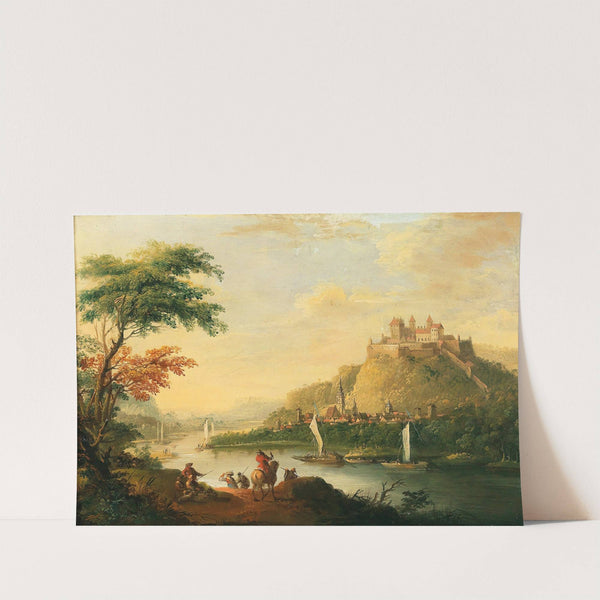 View of Dresden by Christian Wilhelm Ernst Dietrich