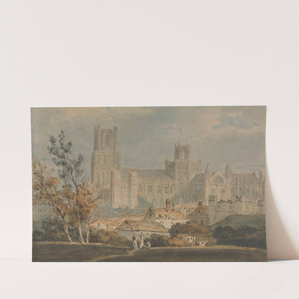 View of Ely Cathedral (ca. 1796) by Joseph Mallord William Turner