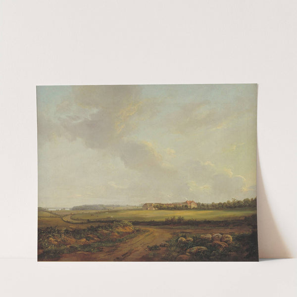 View of Engelholm at Præstø in Zealand (1816) by Johan Christian Dahl