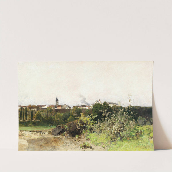 View of Enns on the Danube by Adolf Ditscheiner