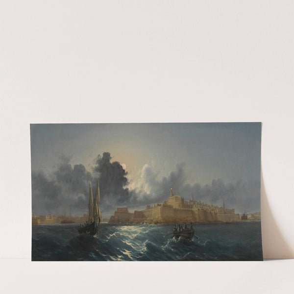 View of Fort Ricasoli, Malta by Luigi Galea